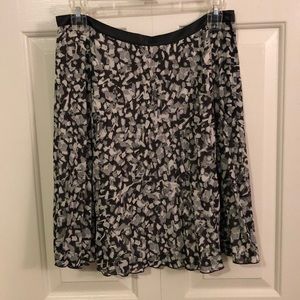 H&M High Waisted Patterned Skirt